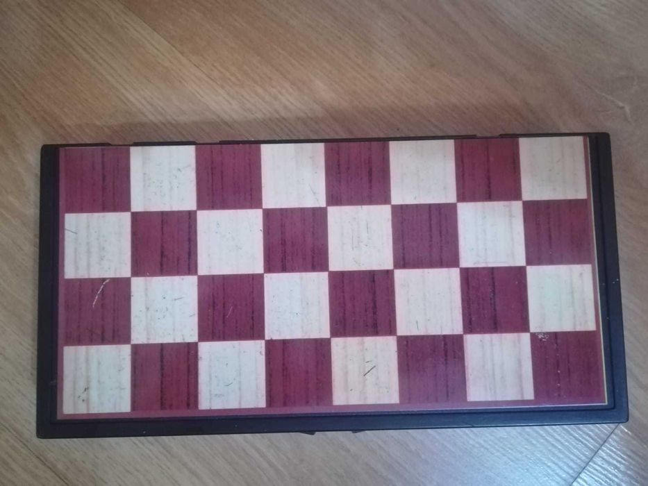 Шахматы 3 в 1 — шахматы, шашки, нарды | Магнитные |