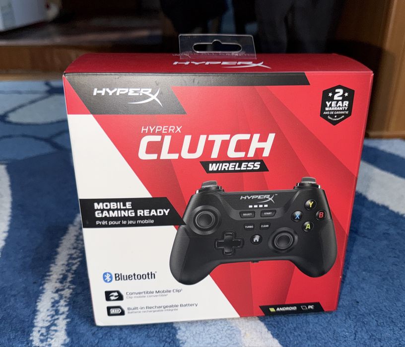 Controller Wireless HyperX Clutch PC Telefon Android USB-C Nou