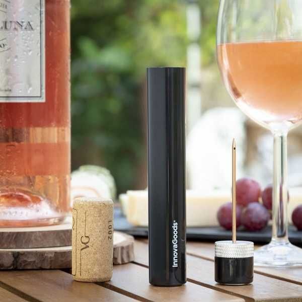 Tirbuson cu aer presurizat pentru vin Dewino InnovaGoods