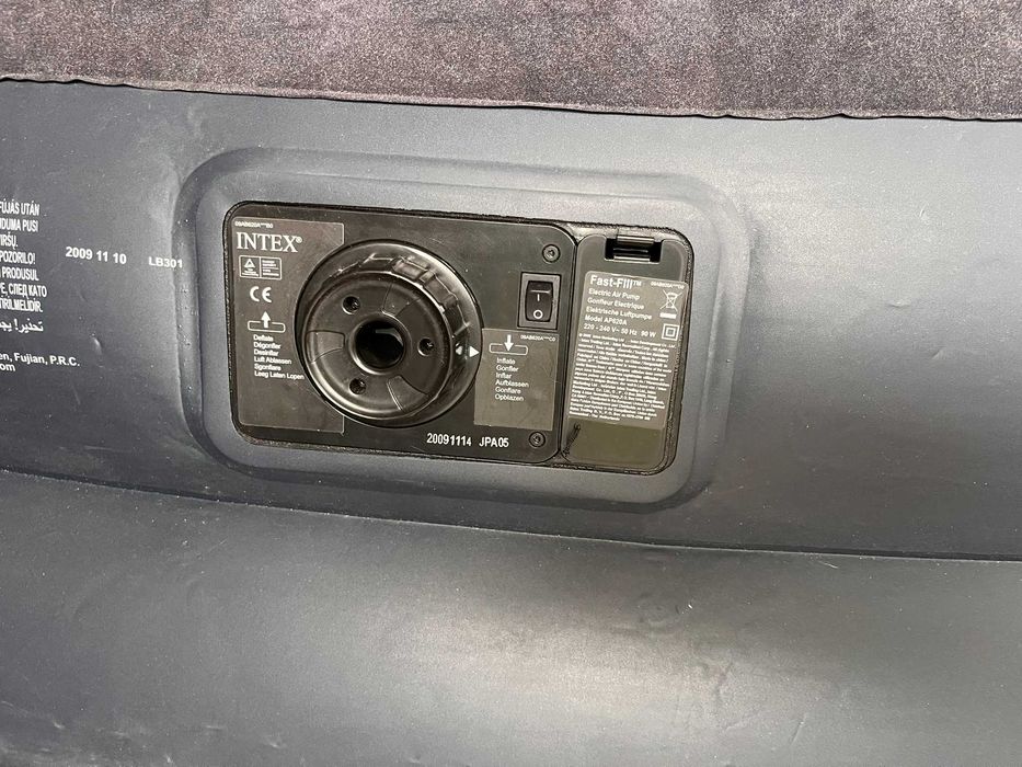 Самонадуваем двоен дюшек INTEX