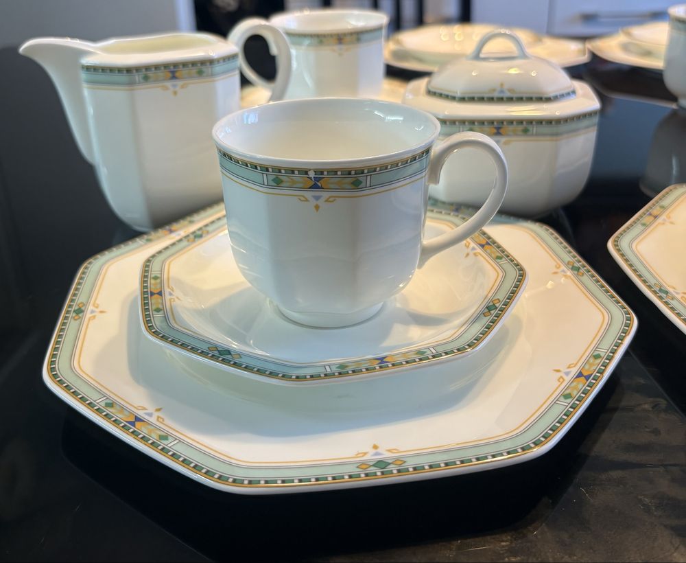 Костен порцеланов винтидж сервиз на Villeroy&Boch Heinrich Navajo