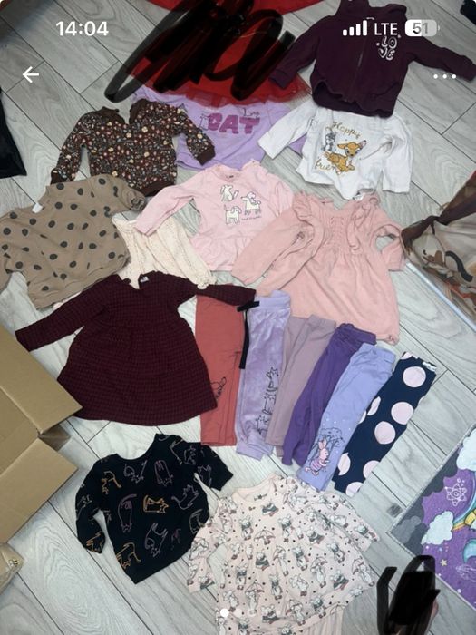 Lot haine bebe marimea 80