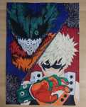 Desen cu Deku & Bakugo