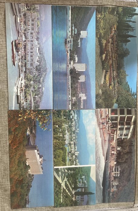 ОТКРЫТКИ! Никитский ботанический сад комлект открыток!