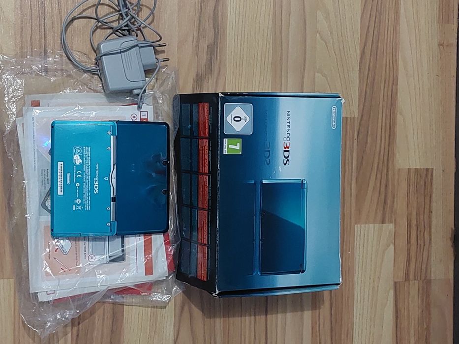 Nintendo 3ds blu Aqua modat full