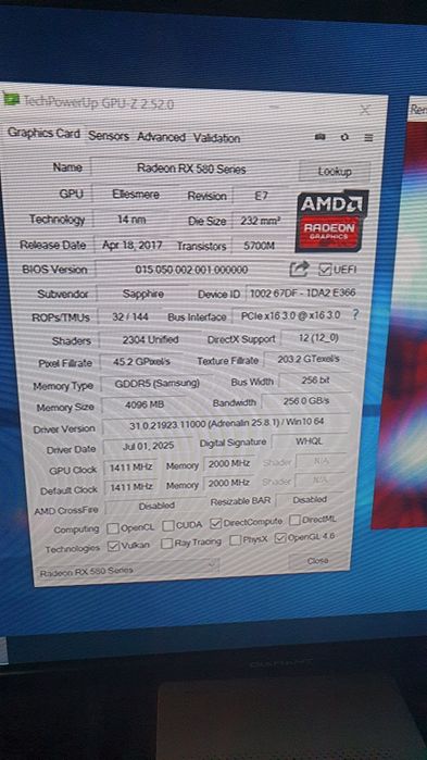 Calculator unitate gaming RGB Ryzen 5 2600 16gb ram ssd RX580 4gb ddr5