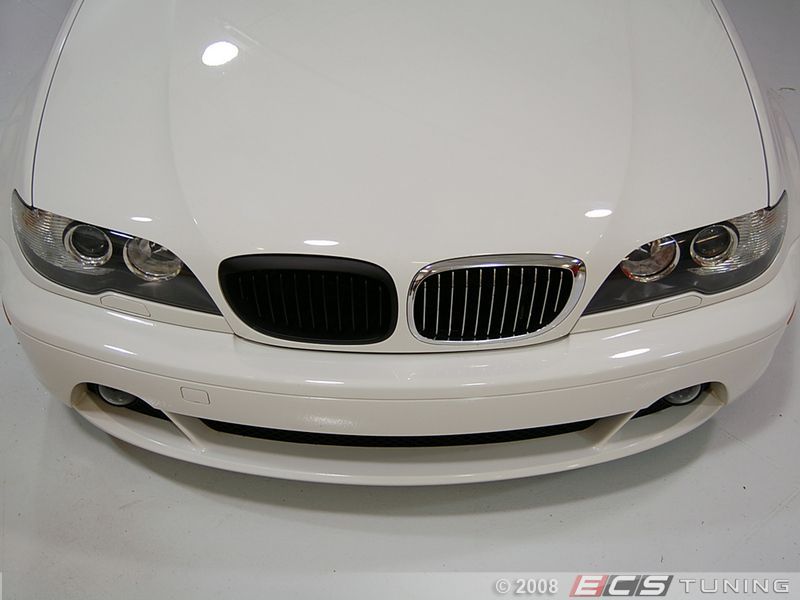 Grile negre BMW Seria 3 E46 coupe si cabrio 03-05 (facelift)