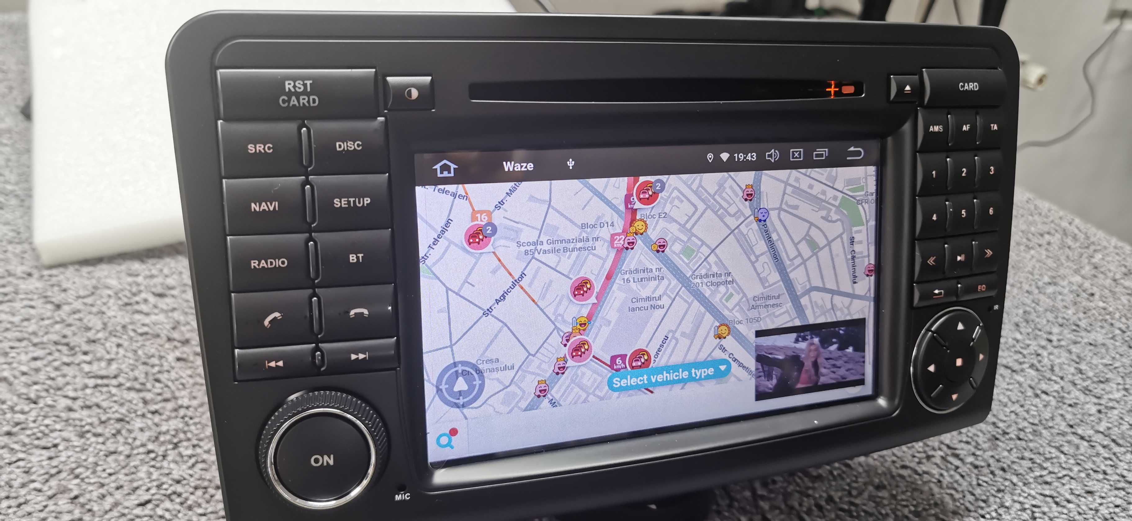 Navigatie Mercedes ML/GL android 10.0 4/64gb