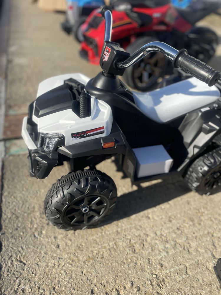 Atv electric cu lumini LED Nichiduta Speed White