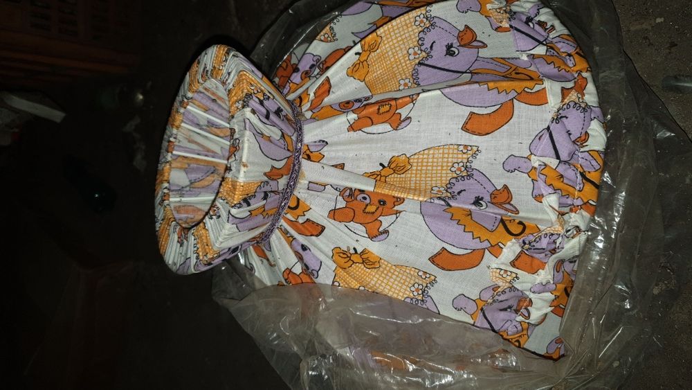 Abajur sticla pt lampa sau candelabru 10 lei bucata