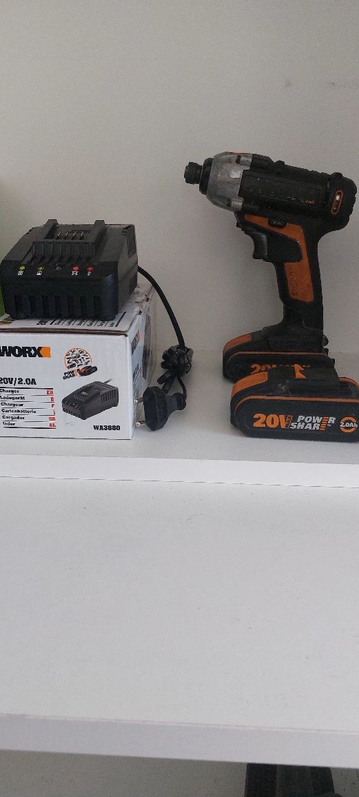 Worx 290.9 пълен комплект