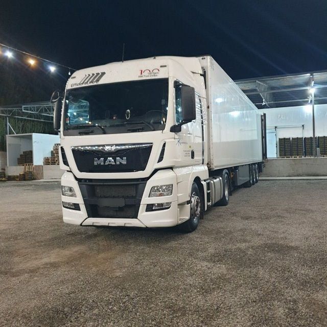 MAN EURO 6 + SCHMITZ Реф Сотилади