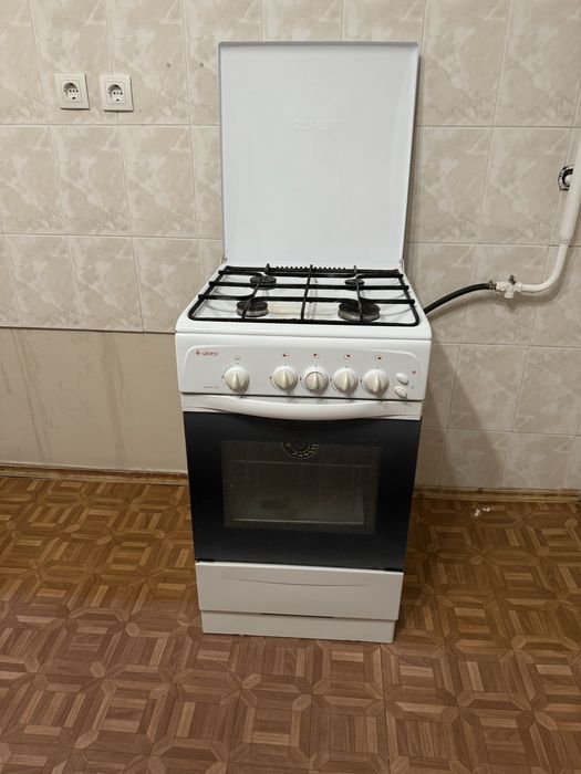 Газовая плитка с печкой