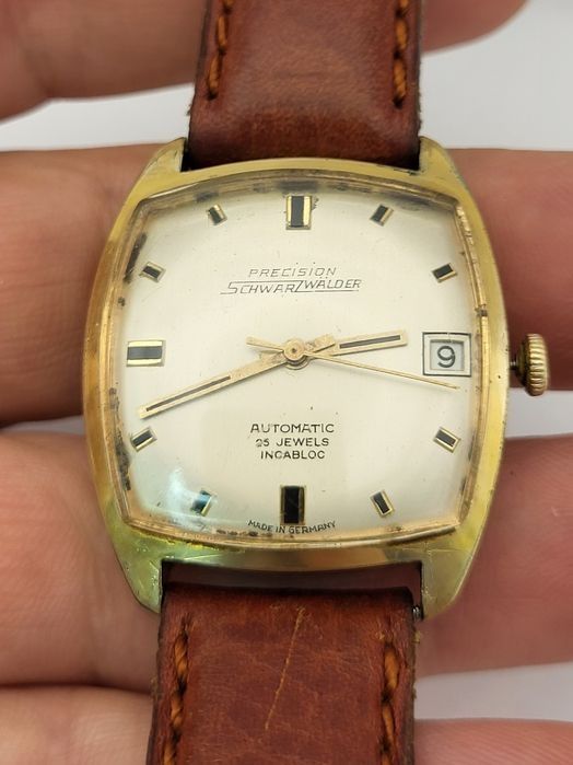 CEAS Precision SchwarzWalder Automatic Puw cal. 1361 , 25 jewels Germa