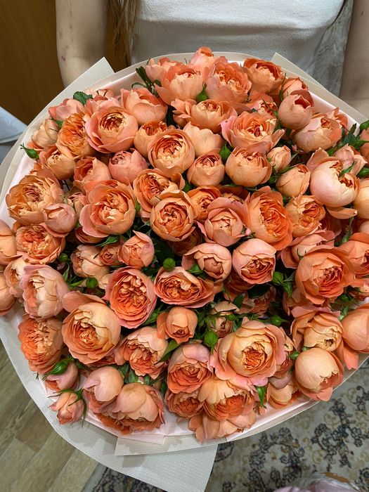 Продам кустовые розы свежие бугингы