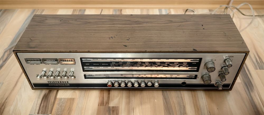 Radio vechi Telefunken Concertino HiFi 201 retro vintage de colecție