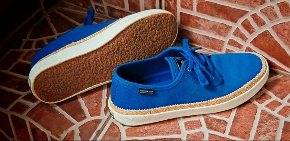 Scotch & Soda Izomi, piele naturala suede 41, noi