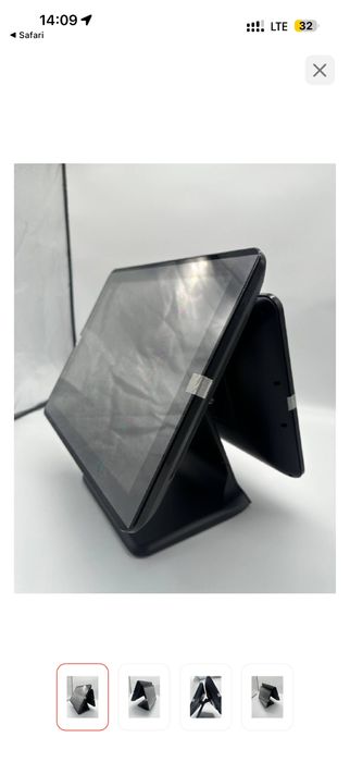 Мноблок двухэкранный сканер принтер чеков