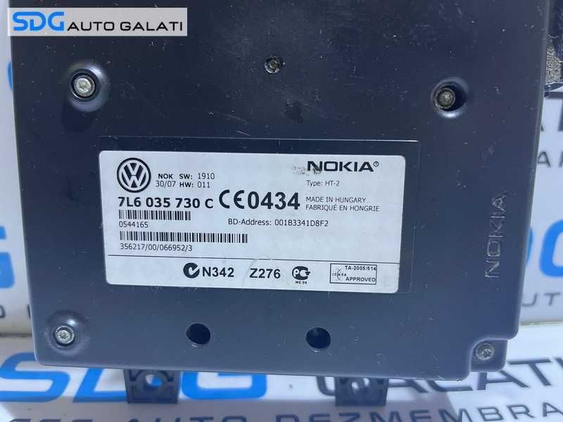Unitate Modul Calculator Bluetooth VW Touareg 2003 - 2010 Cod 7L6035730C [L3629]
