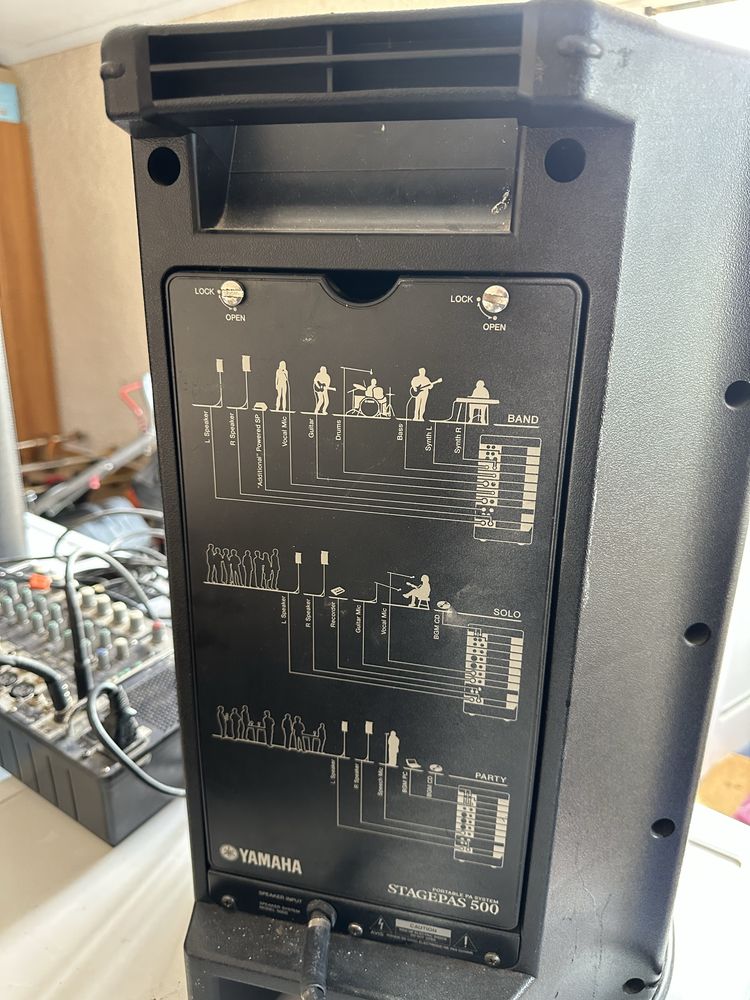 Активни колони Yamaha 500s и портативна PA система