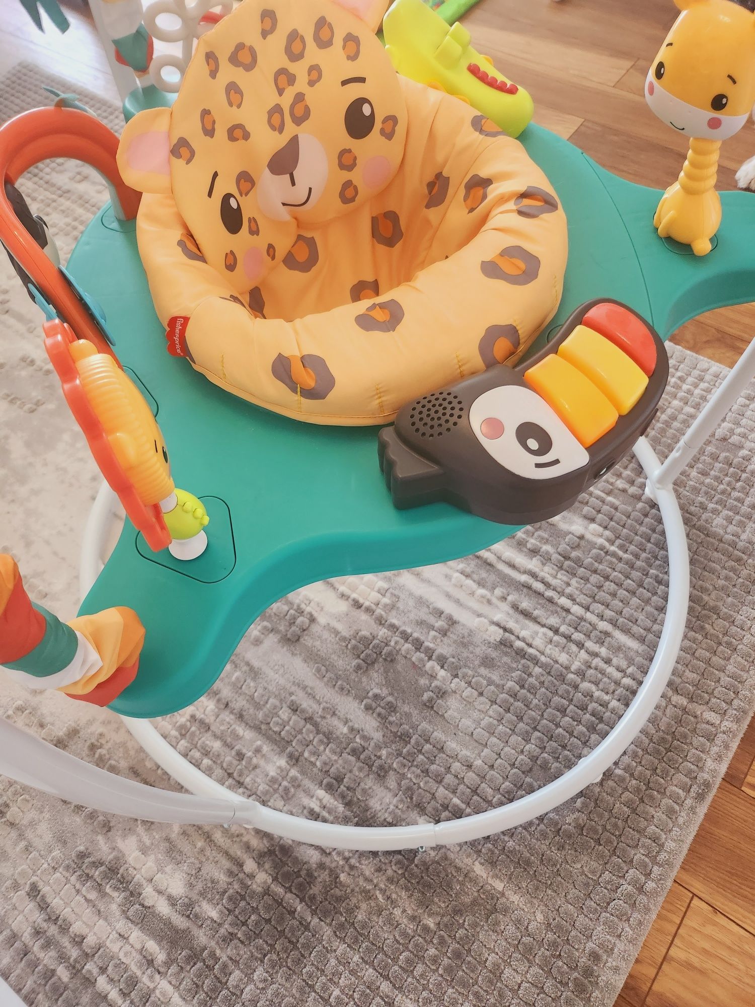 Бебешко бънджи Fisher price леопард