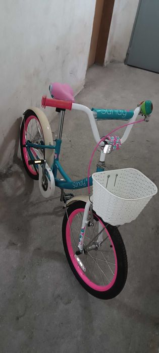 Детски велосипед 20" Pride Sandy (тюркоазен) - Като НОВ!