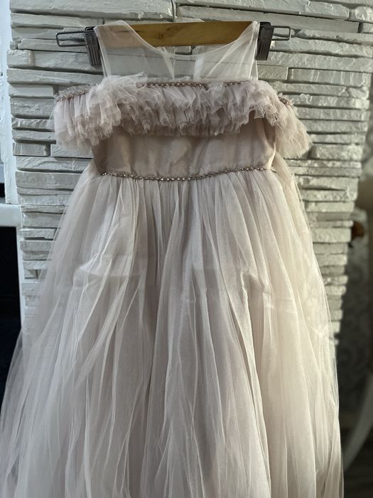 Официална дълга рокля за момиче