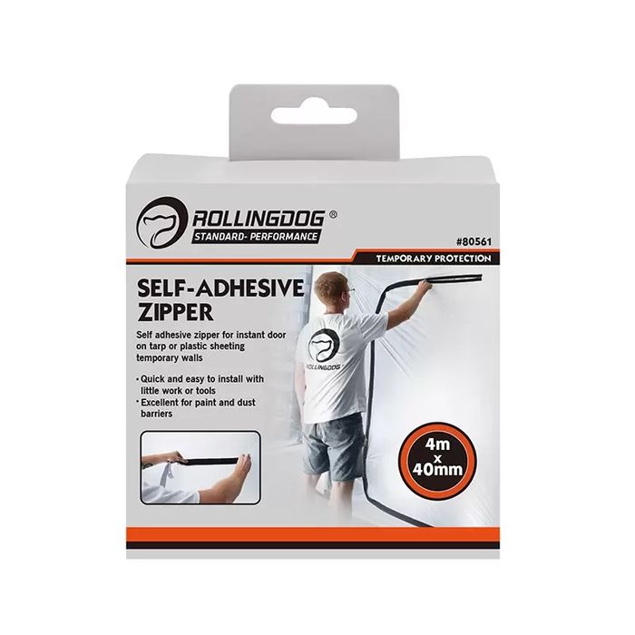 Прахоустойчив цип за врата Rollingdog 215 см, професионална серия 805