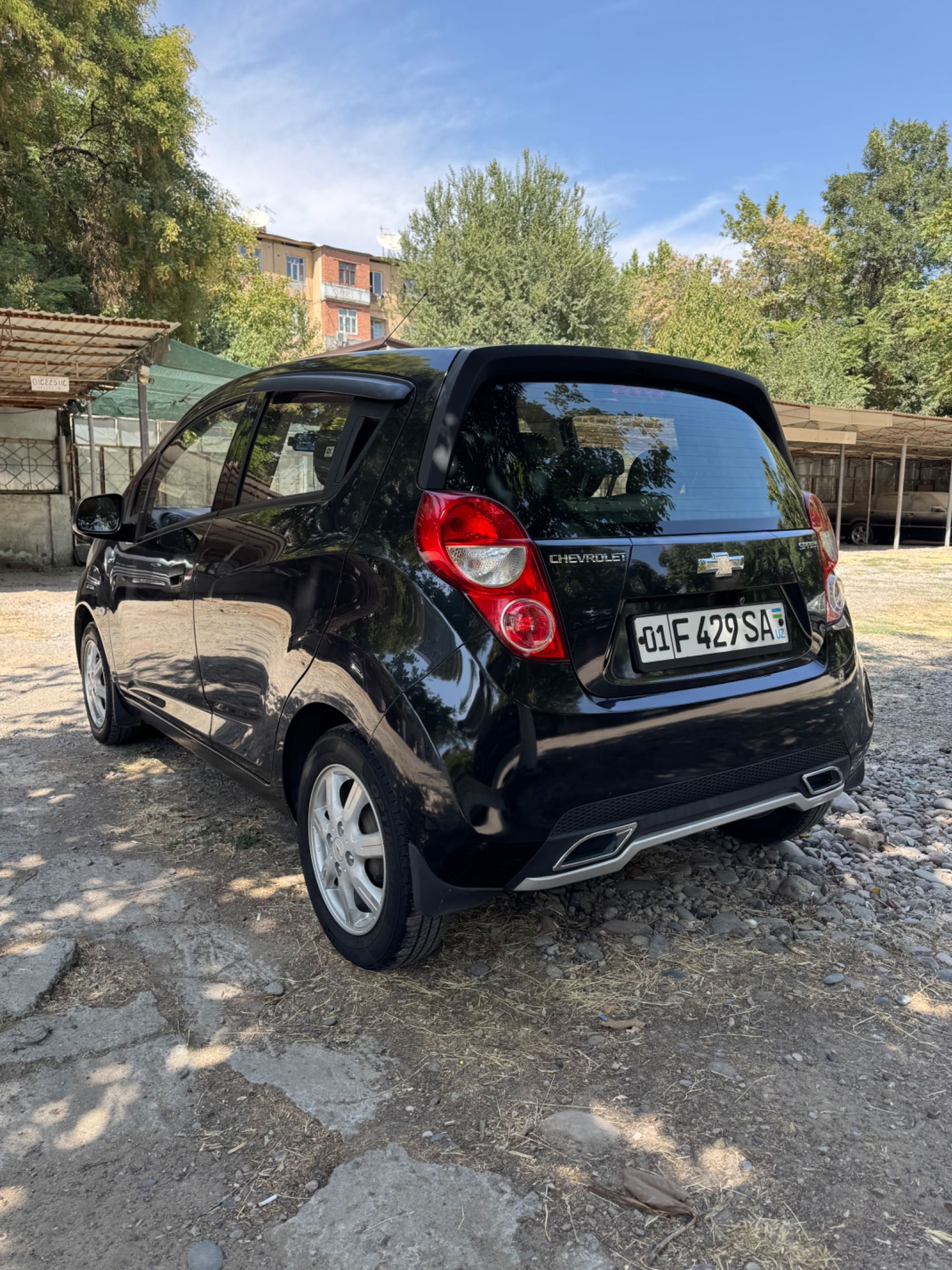 Chevrolet Spark 2014 черный, Спарк