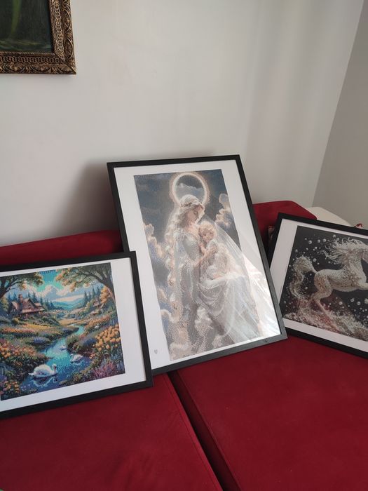 Goblen diamante inramat