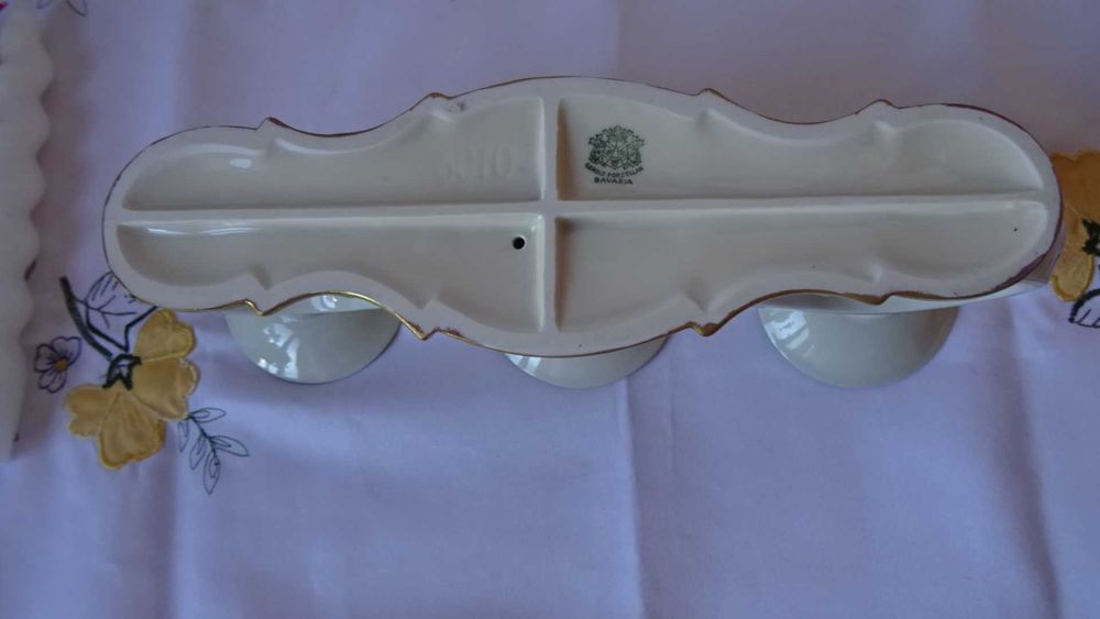 Красив винтидж свещник, Gerold Porzellan Bavaria Tettau.