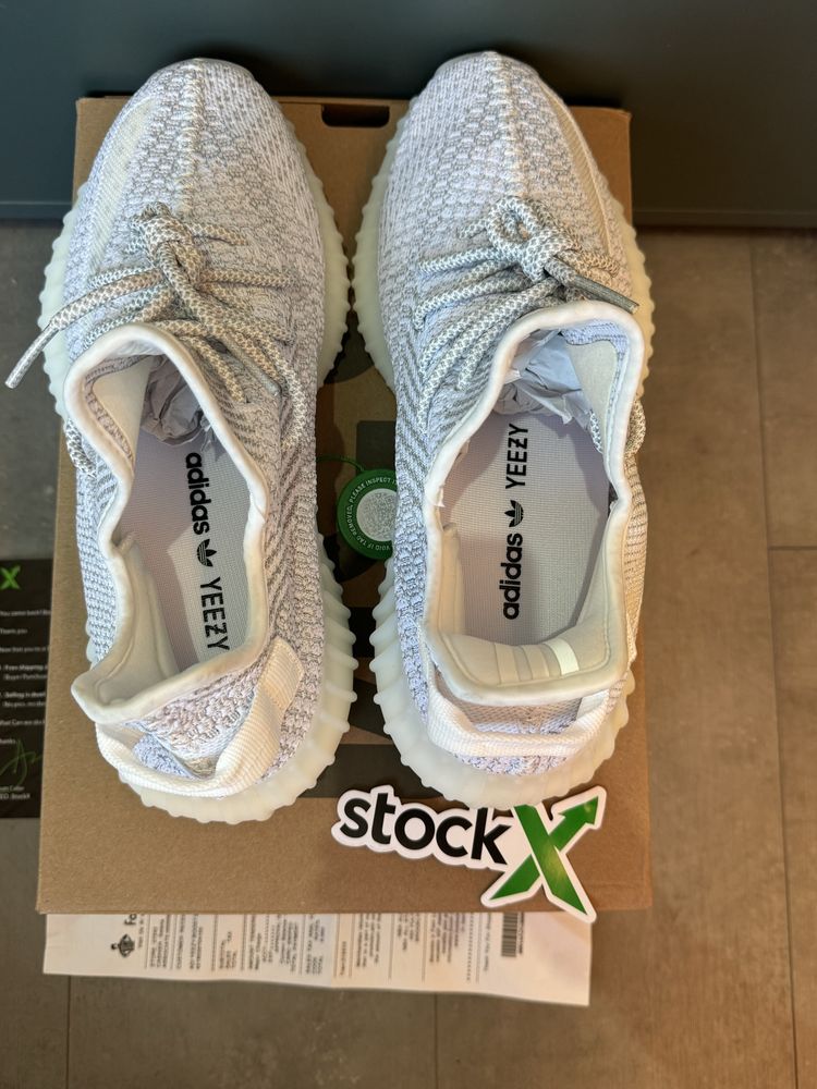 Adidas Yeezy Boost 350 V2 Static White, Poze Reale 37-45
