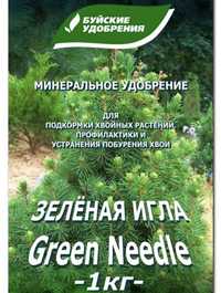 «Зеленая игла» - удобрение для елей