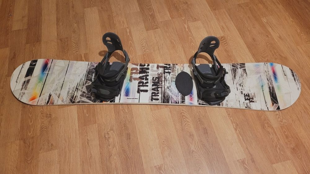 Placa snowboard Trans 159 cu legături Crazi Creek