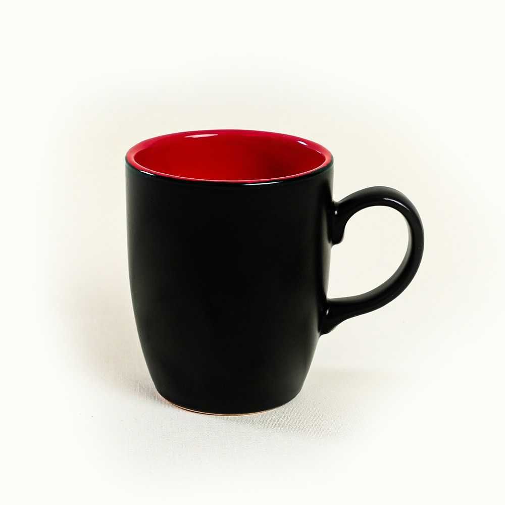 Комплект чаша за кафе 6 броя, Mat Black ( 300 мл )