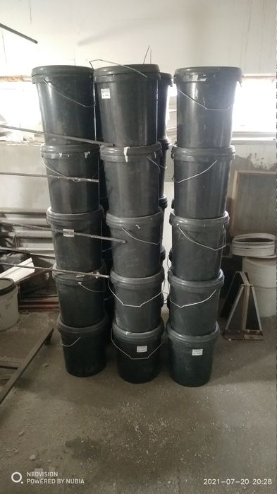 Ведра большие из под штукатурки