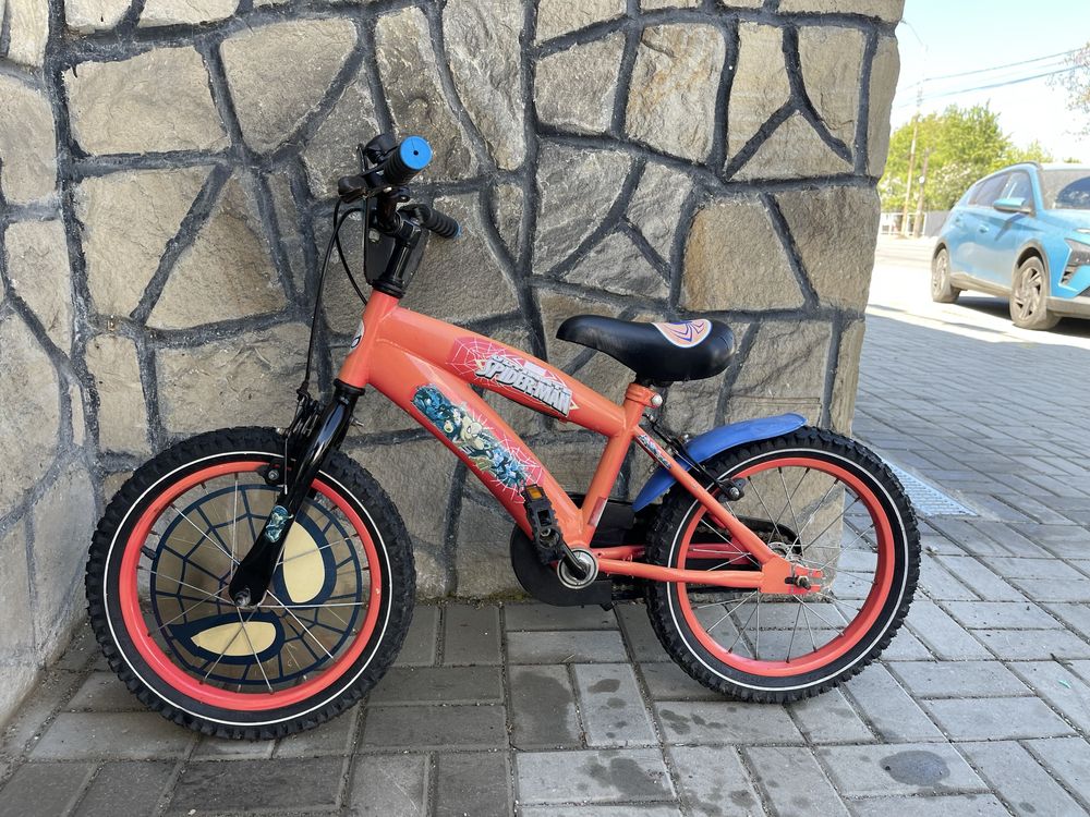 Bicicleta copii spiderman roti 16”