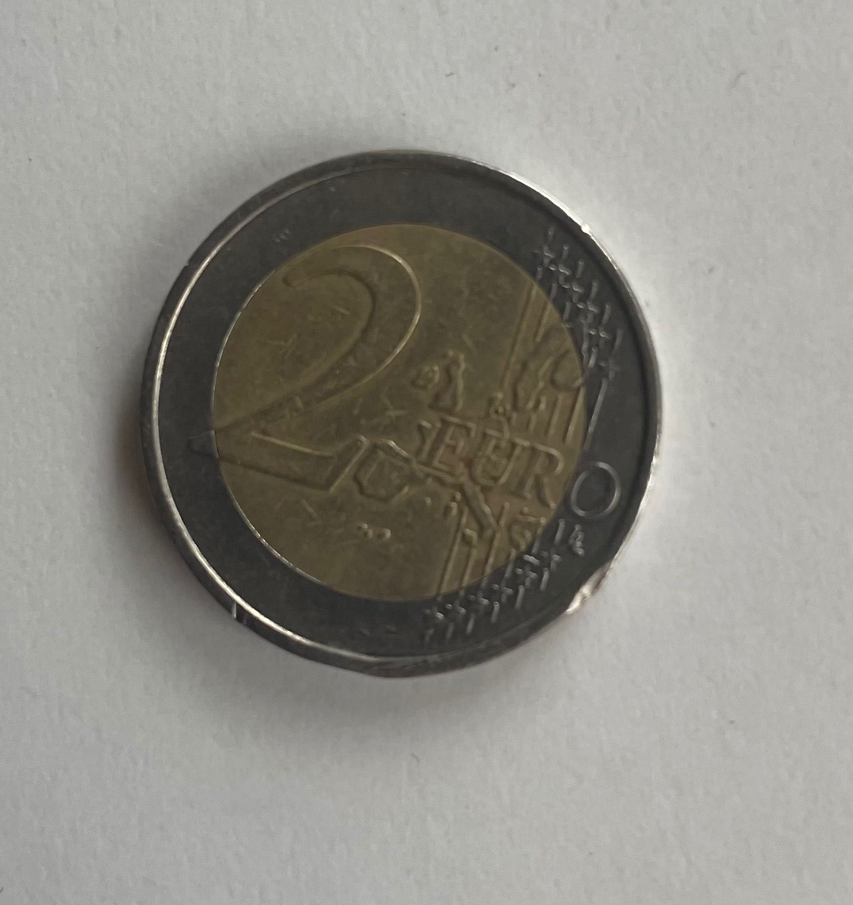 Монета 2 евро 2002г