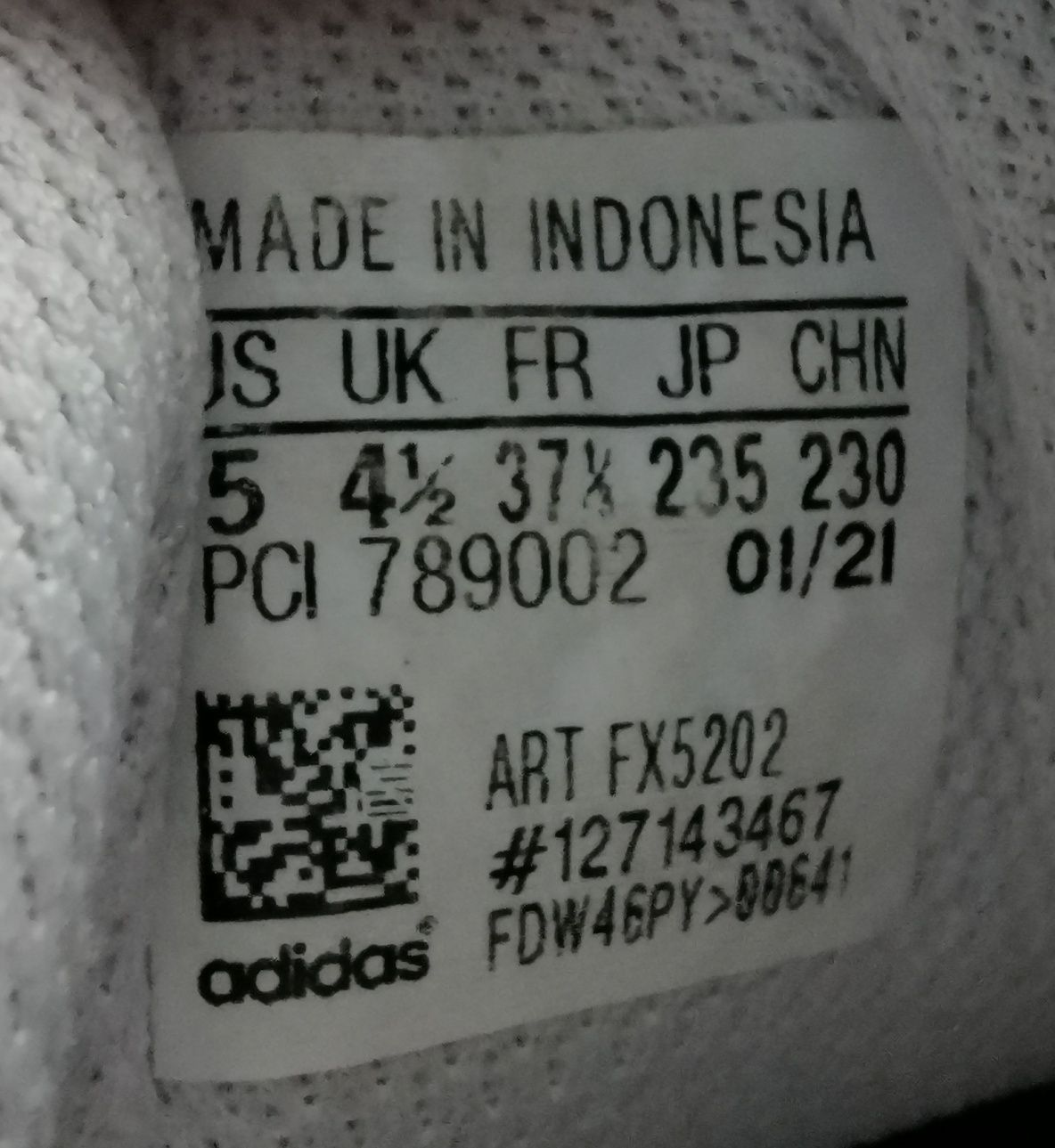 Adidas Superstar J FX5202 номер 37 - дамски маратонки