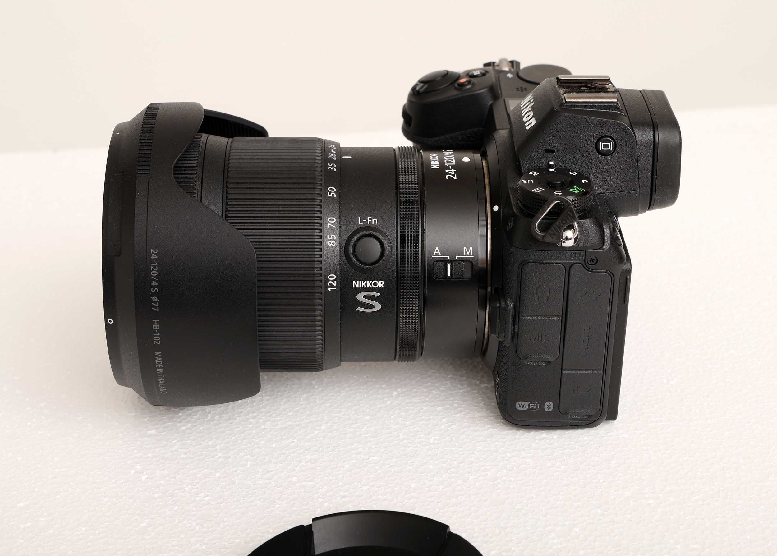 Nikon Z7 + Nikkor Z 24-120 mm F/4 S - като нов, на 3900 кадъра