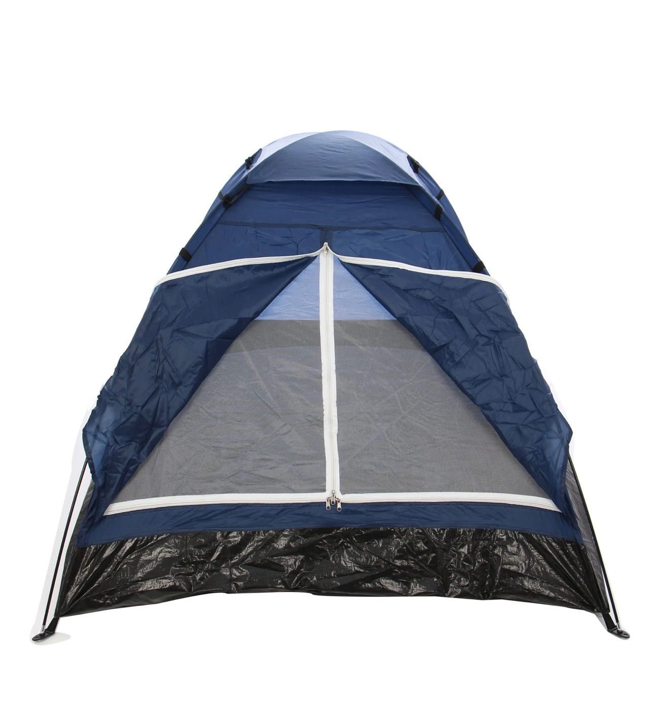Cort camping 2 persoane, poliester, 200 x 140 x 100 cm