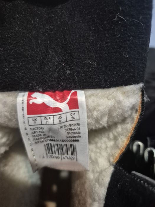 Vând ghete puma goretex îmblănite.