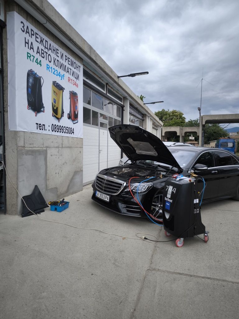 R134a R1234Yf R744Автоклиматици
