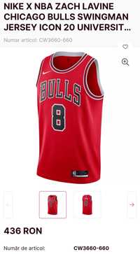 Maieu Nike NBA Chicago Bulls LAVINE