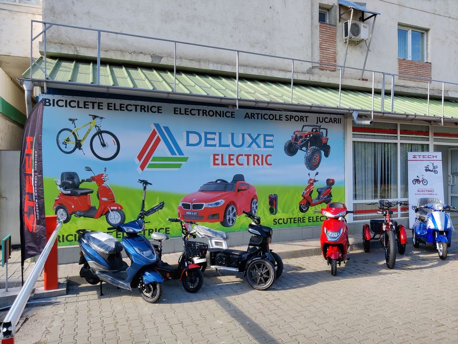 Scutere Electrice DELUXE Fara Permis, NOU cu ACTE RAR Civ si Coc, 2025