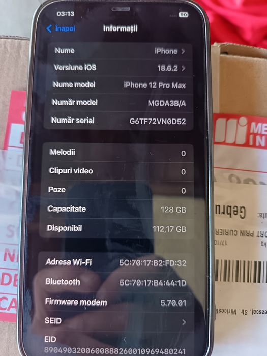 Vând iPhone 12 pro Max
