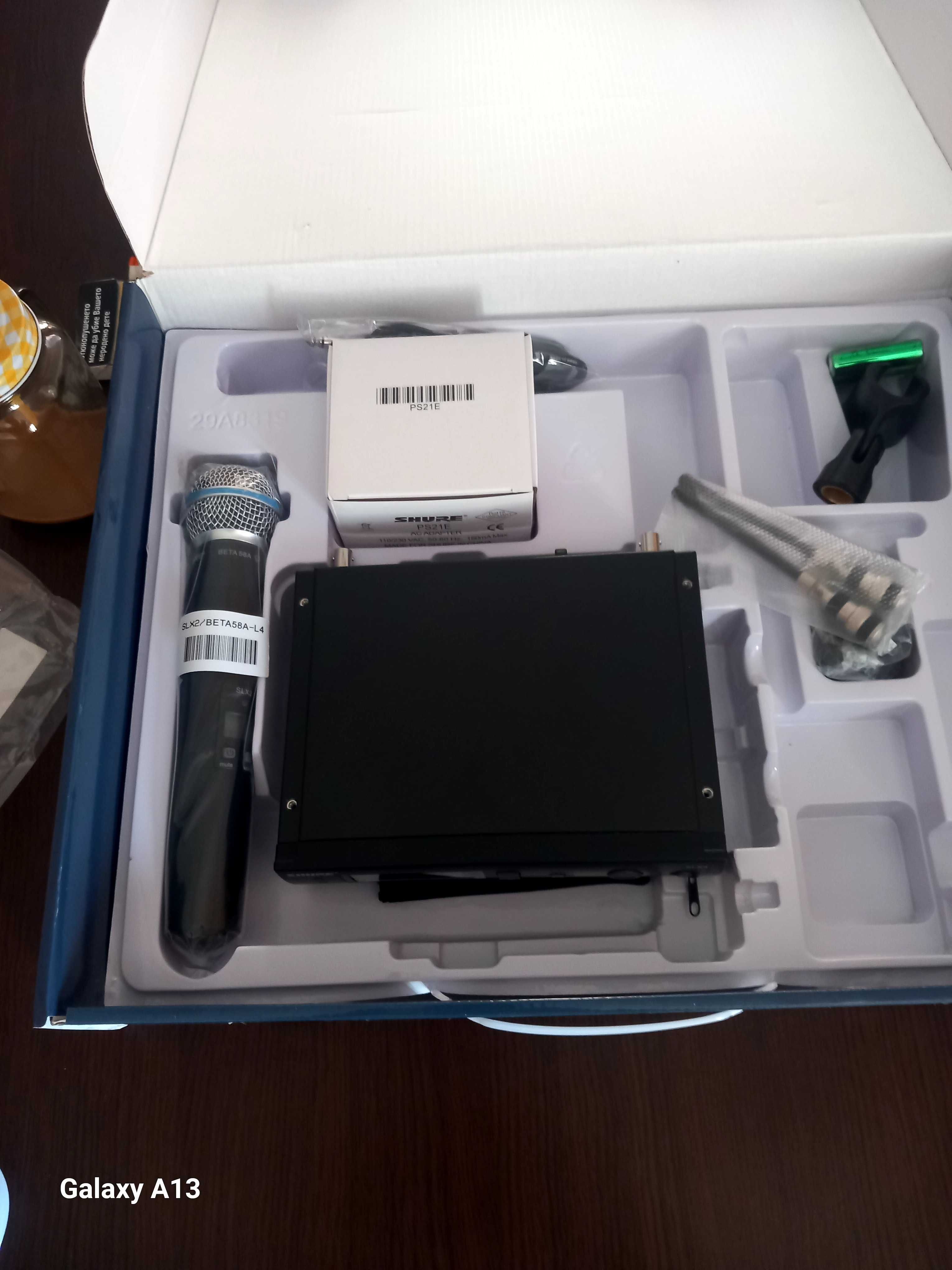 Shure slx4 beta 58a