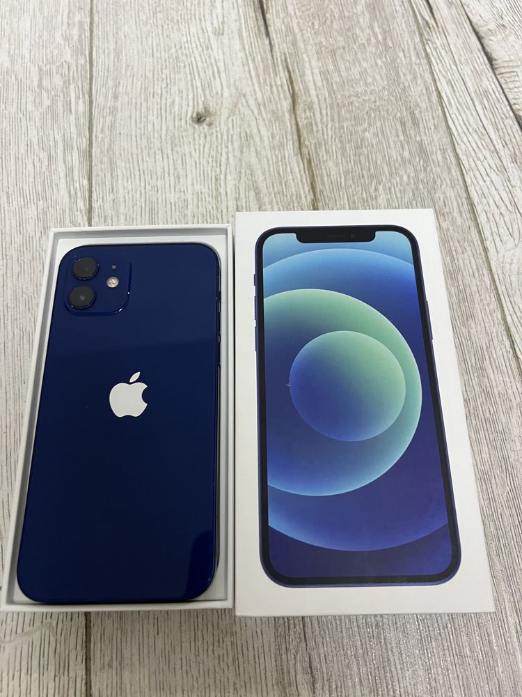 Iphone 12 blue, stare foarte buna 64 Gb