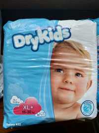 Подгузники DryKids xl+ 15-30 кг