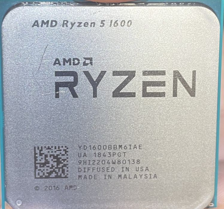 AMD Ryzen 5 1600